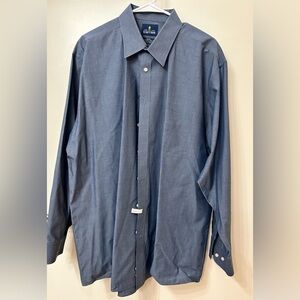 Denim blue Stafford dress shirt